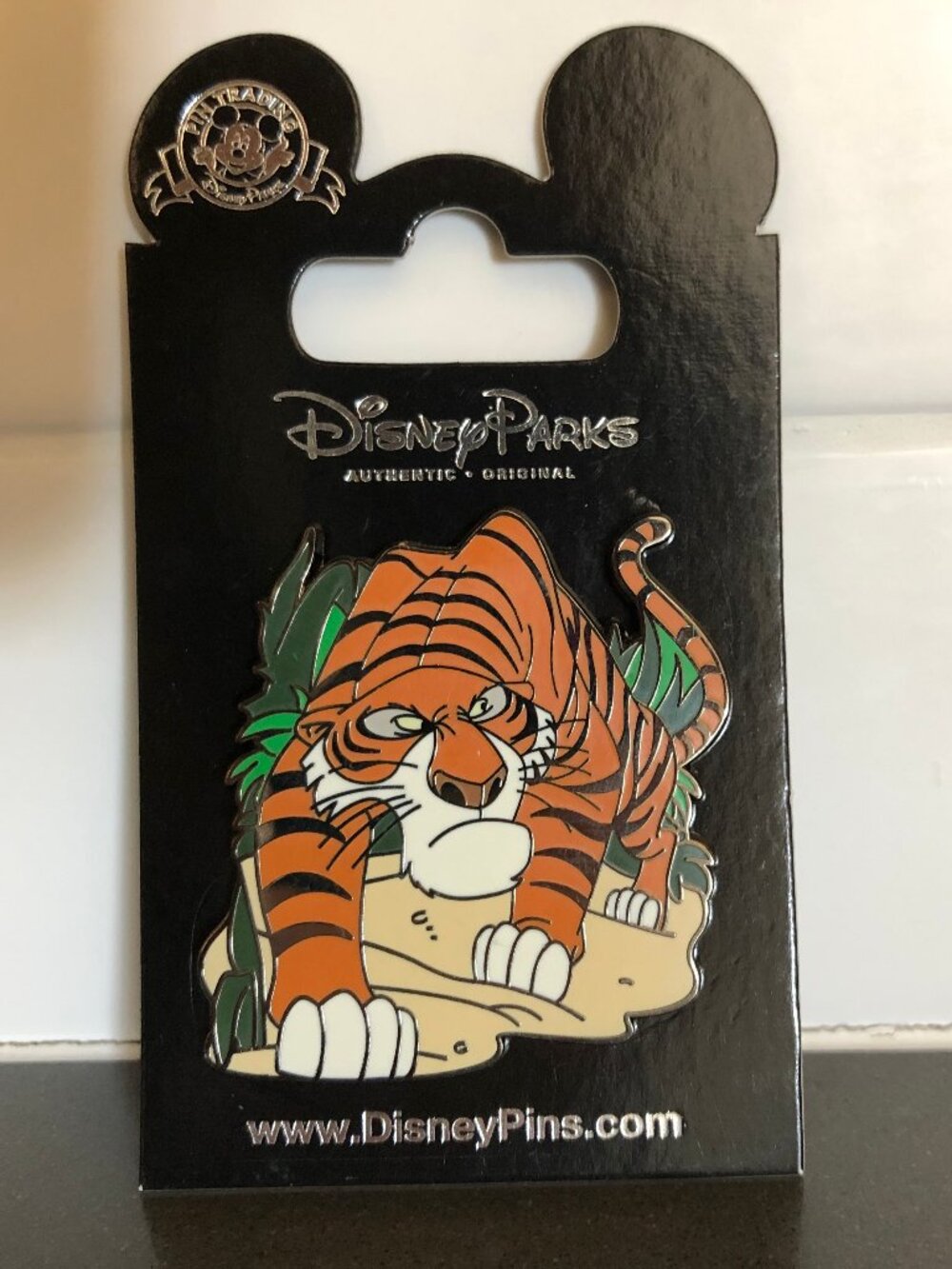 Disney Jungle Book Shere Khan Tiger Pin 2016 Disney World Authentic EUC